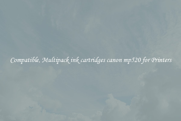 Compatible, Multipack ink cartridges canon mp520 for Printers