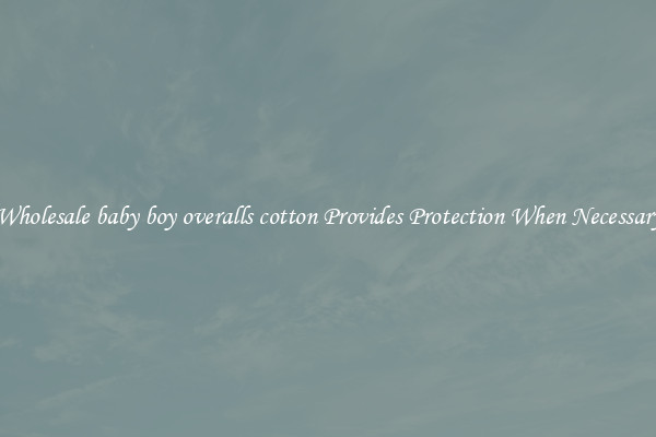 Wholesale baby boy overalls cotton Provides Protection When Necessary