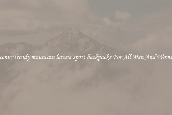 Iconic,Trendy mountain leisure sport backpacks For All Men And Women