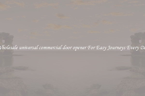 Wholesale universal commercial door opener For Easy Journeys Every Day
